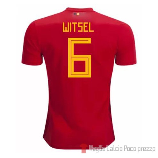 Maglia Belgio Giocatore Witsel Home 2018 - Clicca l'immagine per chiudere